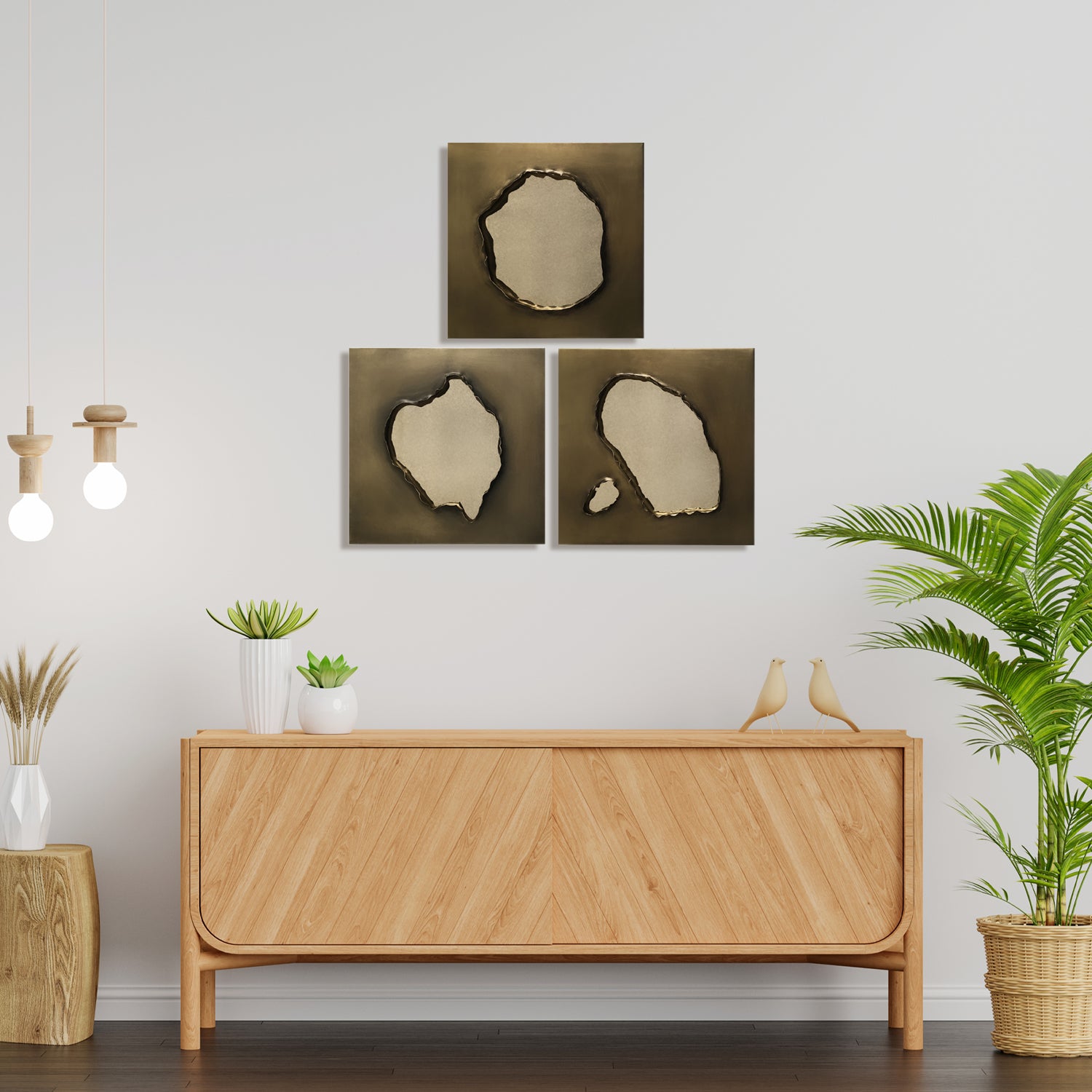 Wall Mirror - Decorative Metal Wall Mirror