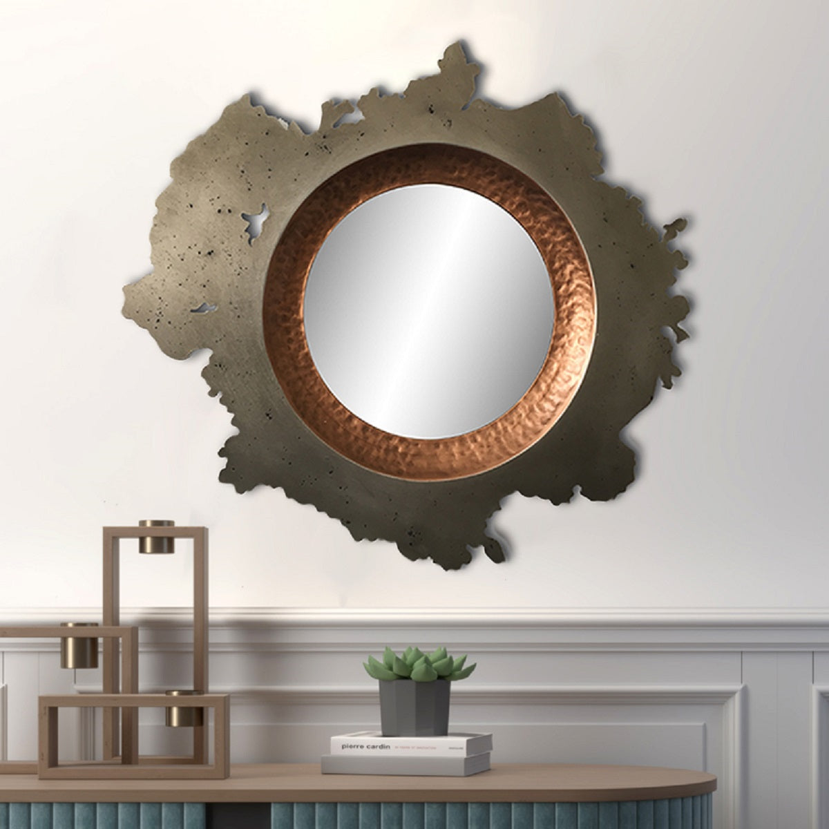 Wall Mirror - Decorative Metal Mirror