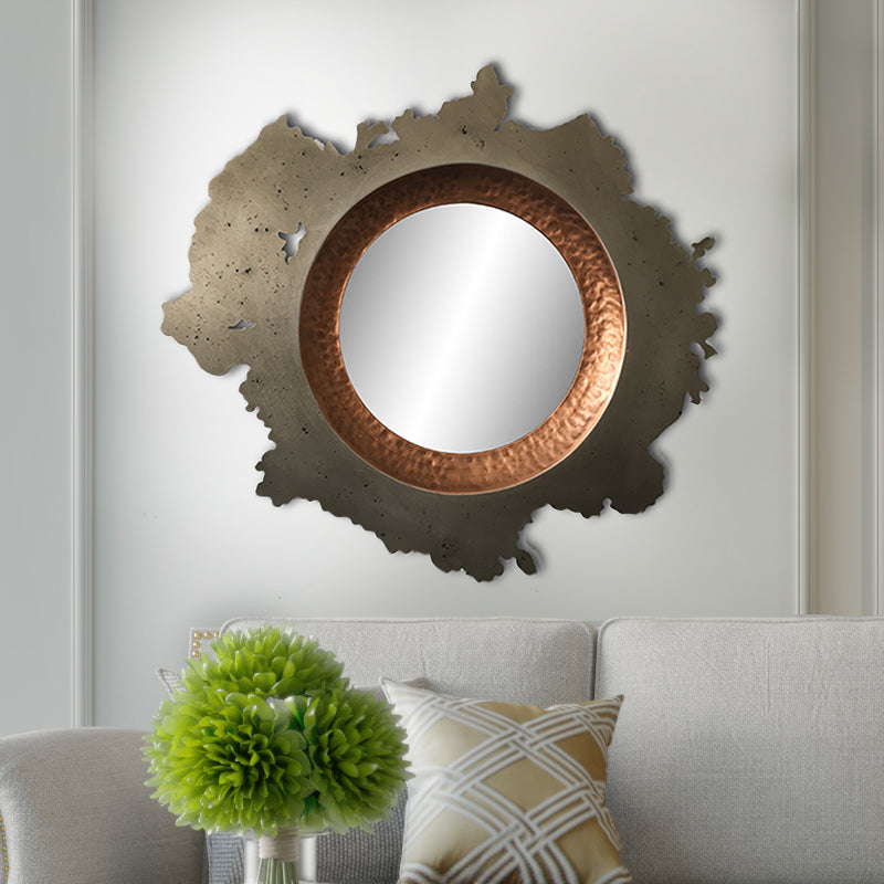 Wall Mirror - Decorative Metal Mirror