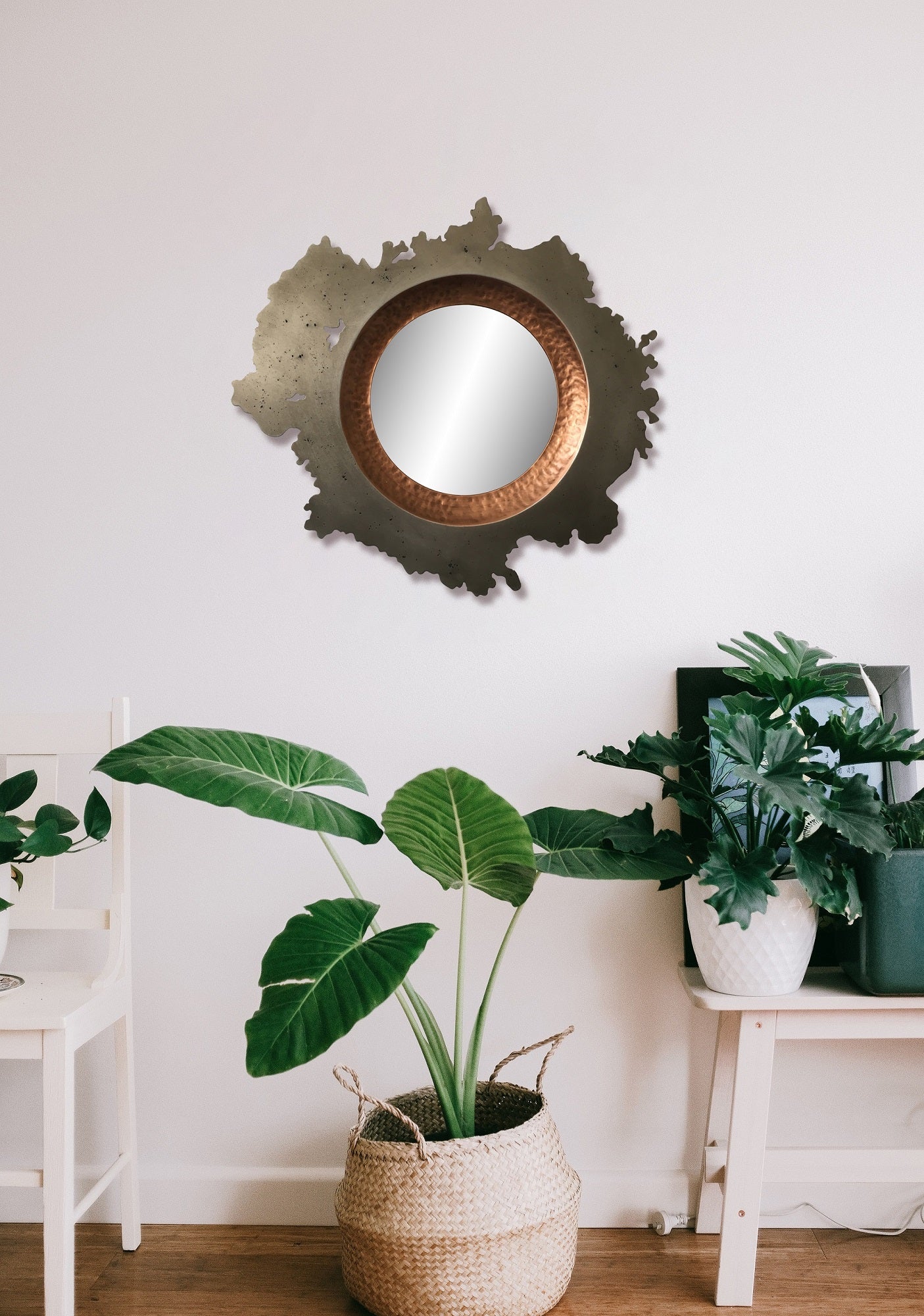 Wall Mirror - Decorative Metal Mirror