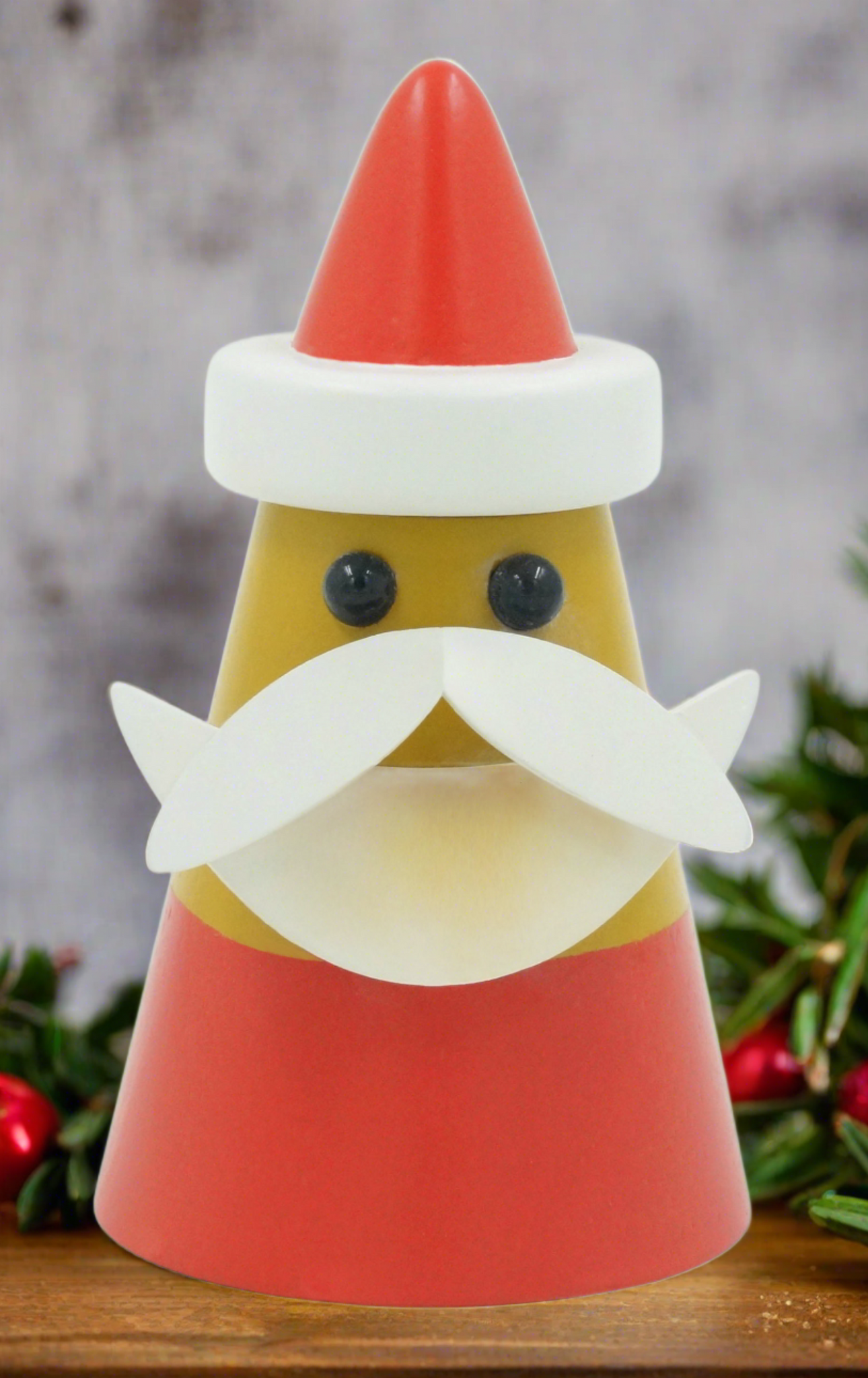 5" SHORT SANTA CLAUS SALT & PEPPER MILL