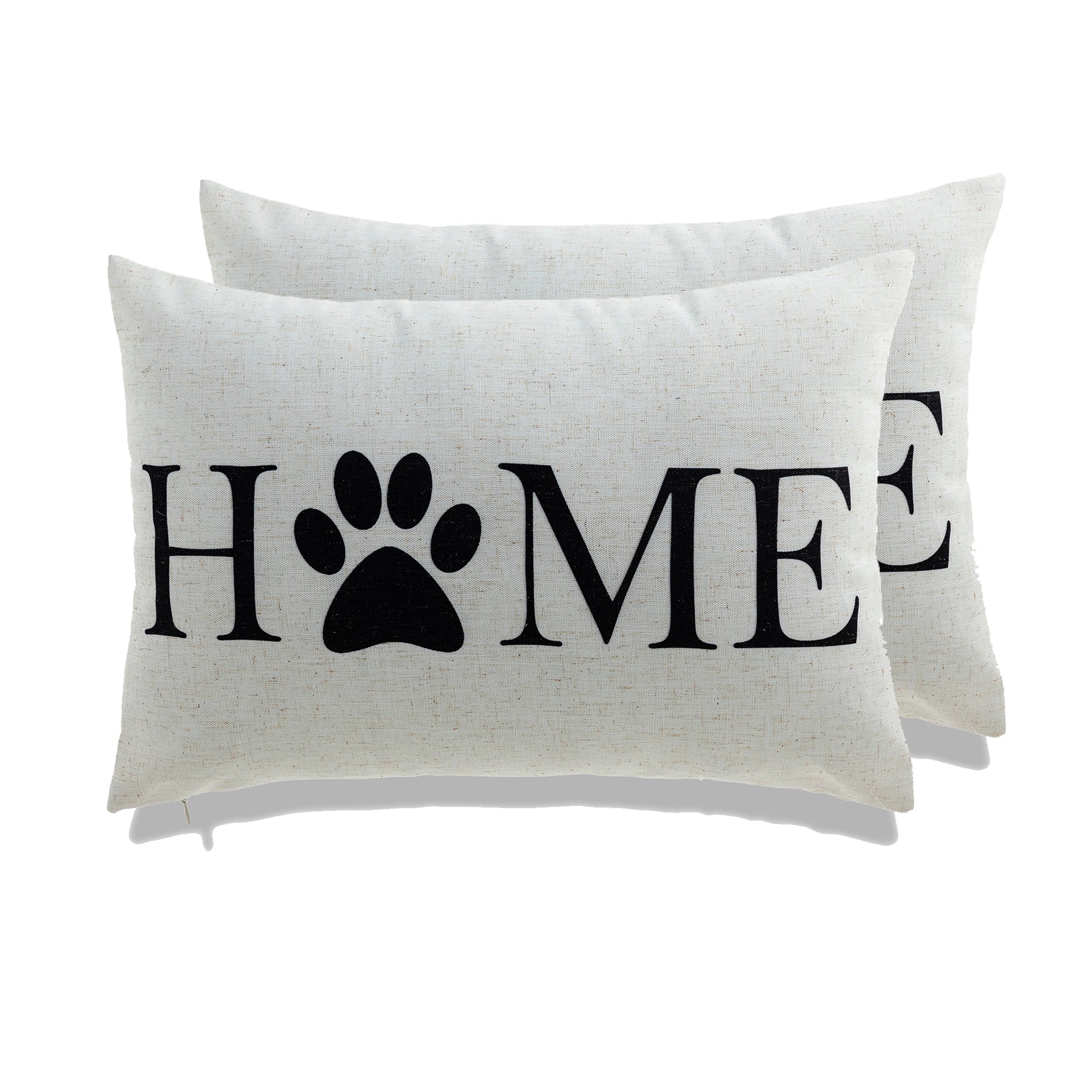 Home and Dog throw pillow - set of 2 - Peterson Housewares & Artwares