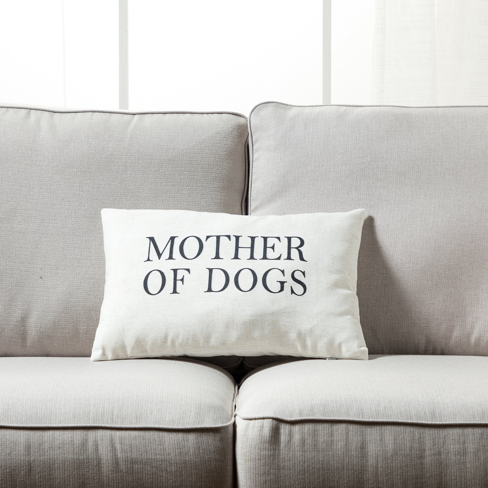 Home and Dog throw pillow - set of 2 - Peterson Housewares & Artwares