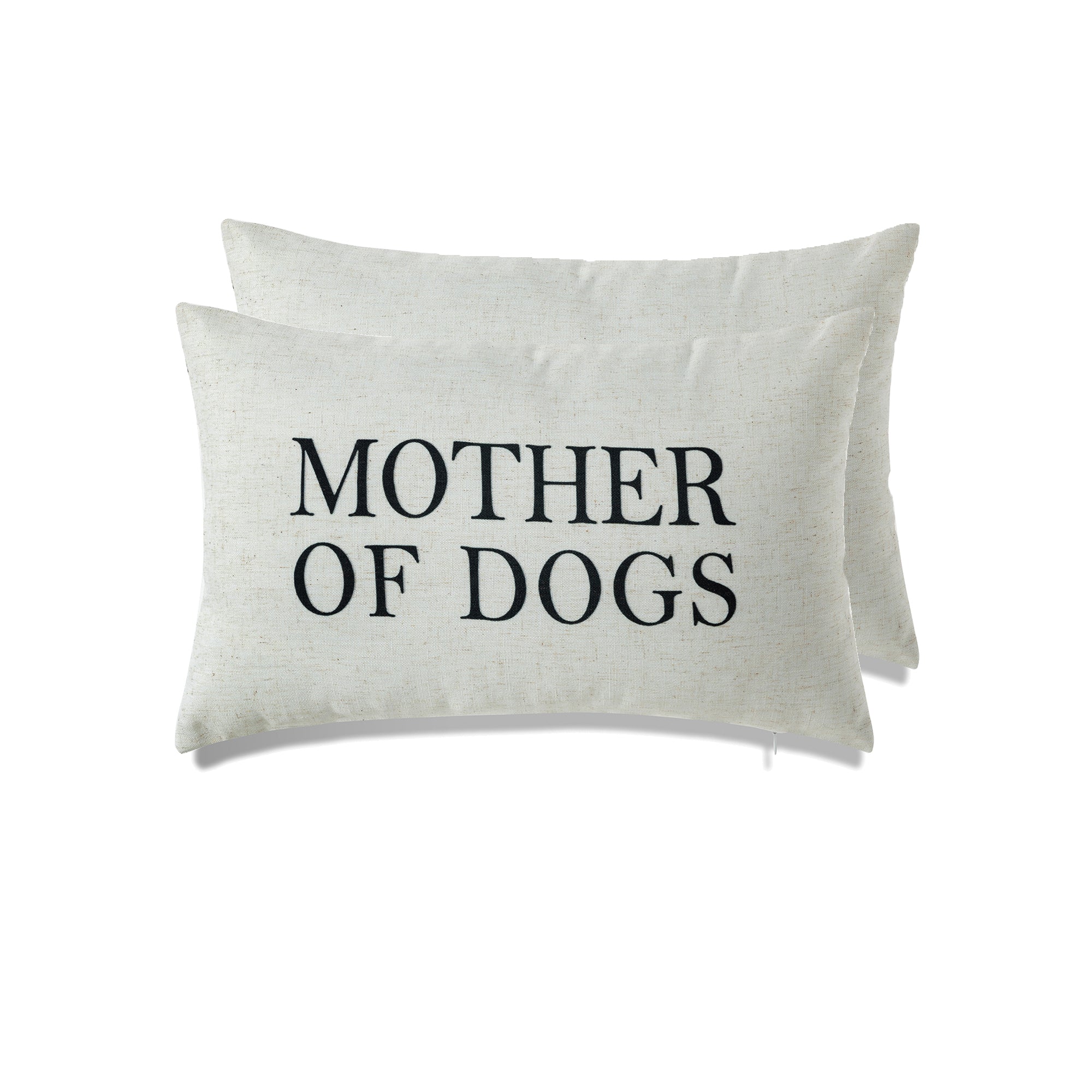 Home and Dog throw pillow - set of 2 - Peterson Housewares & Artwares